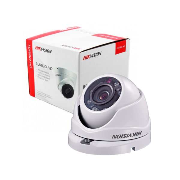 Cámara Domo Interior Plástica HD 720P Hikvision